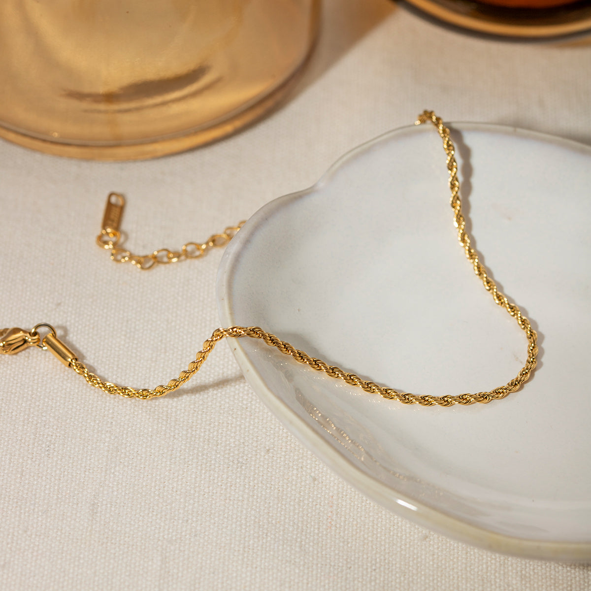 Twist Chain Anklet