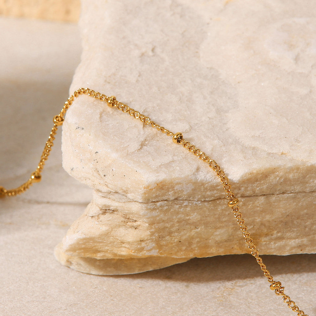 Golden Glows Anklet