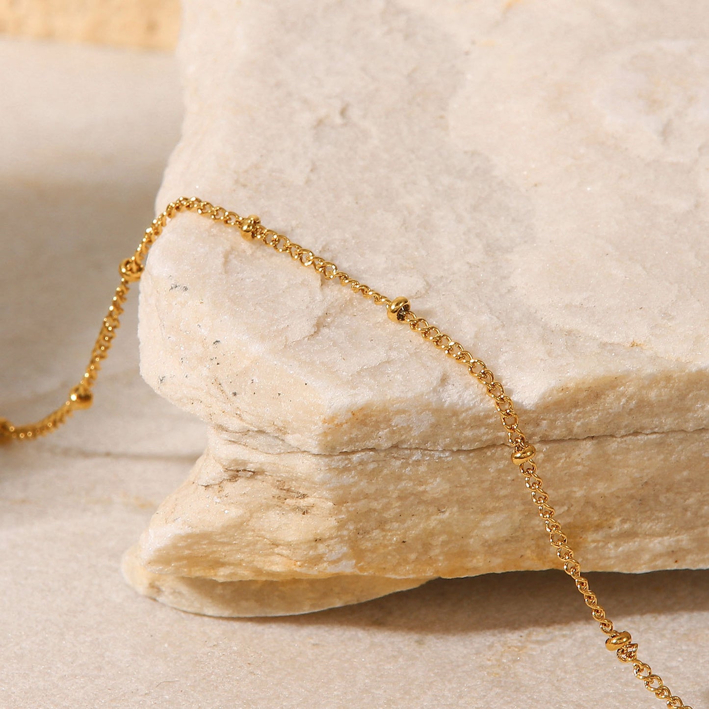 Golden Glows Anklet
