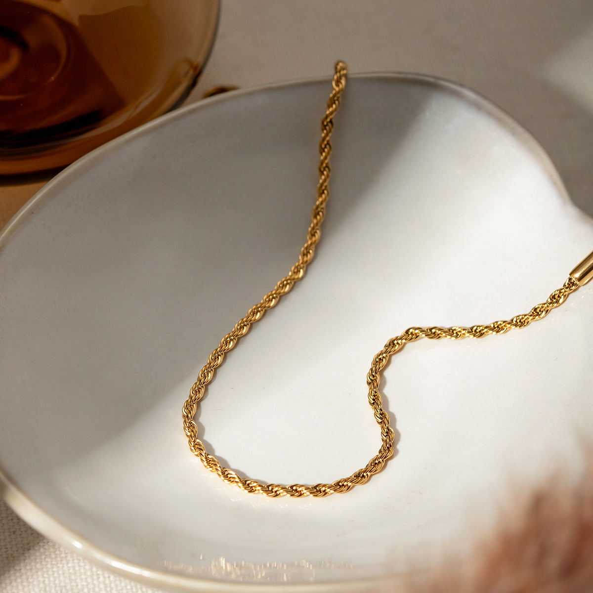 Twist Chain Anklet