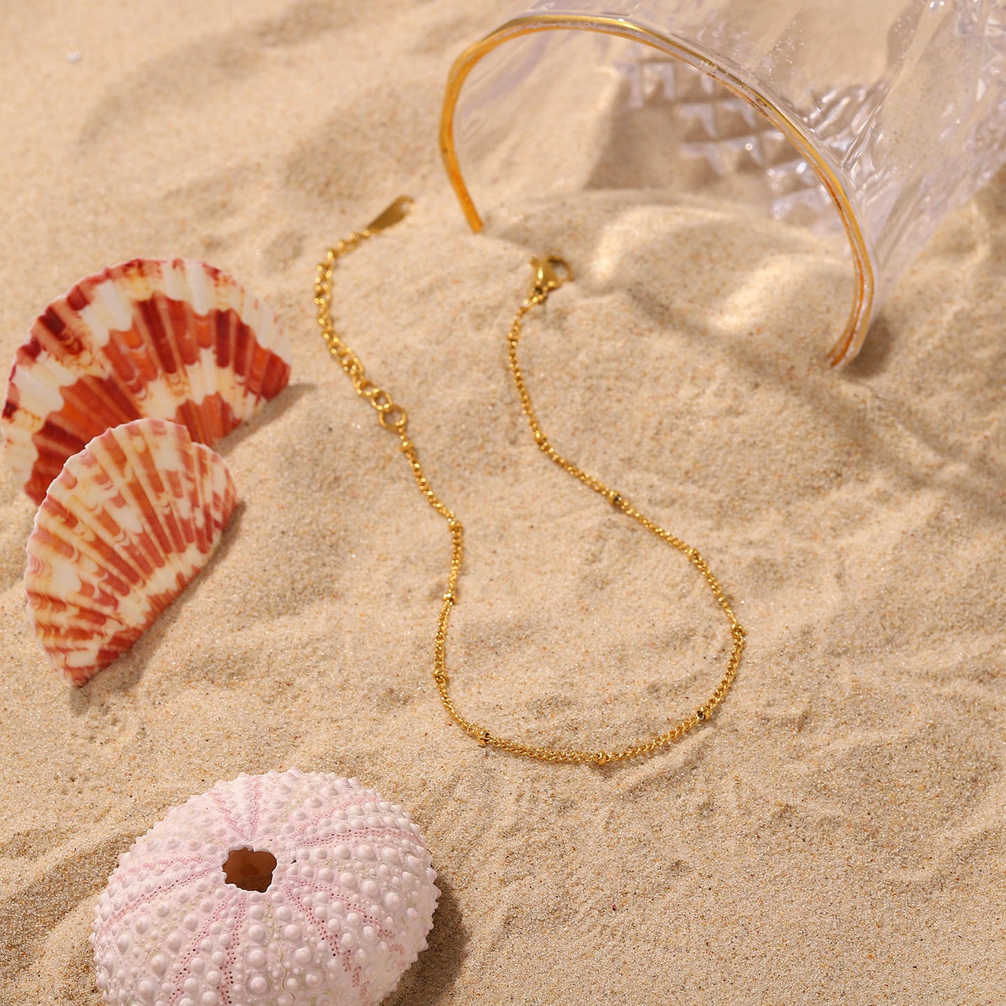 Golden Glows Anklet