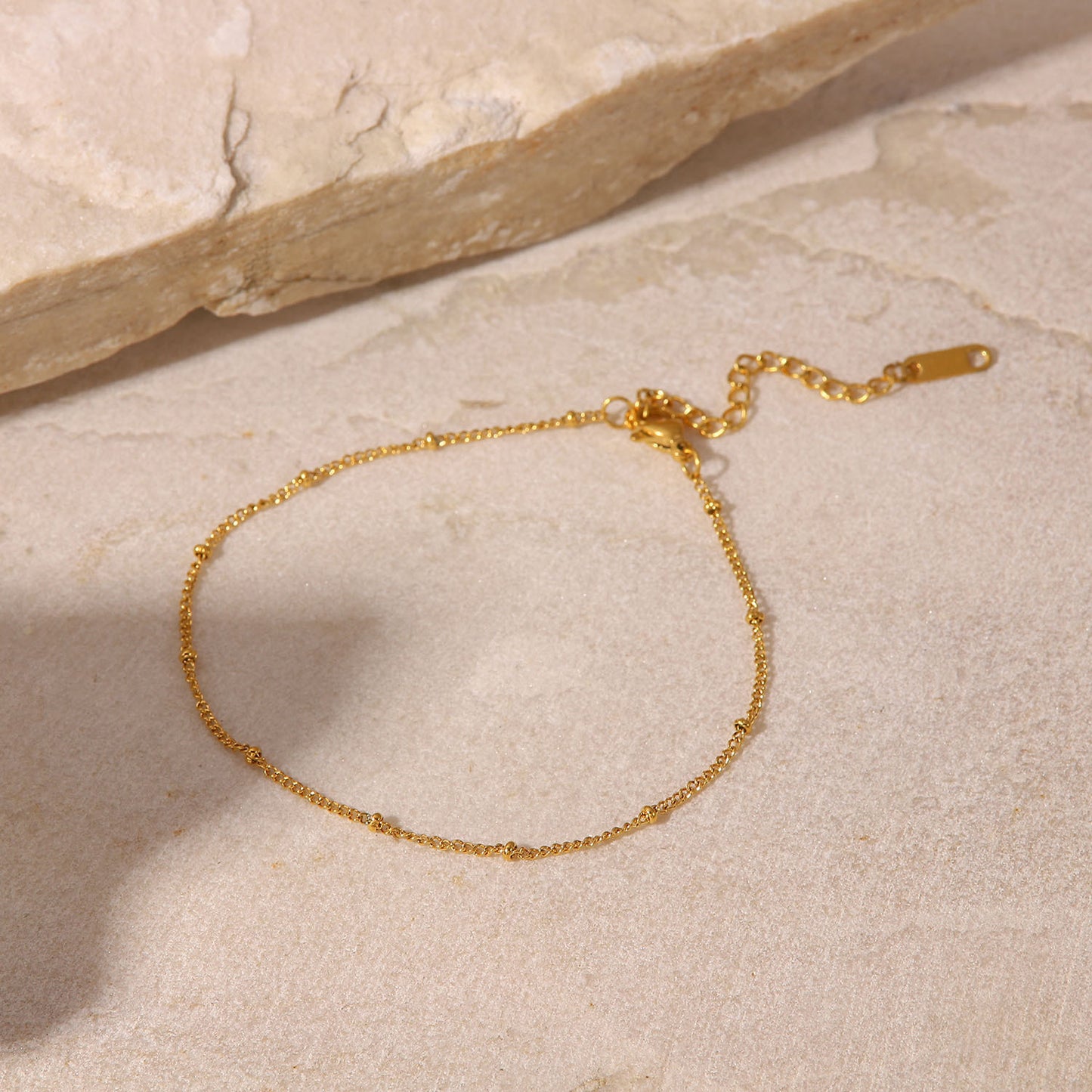 Golden Glows Anklet