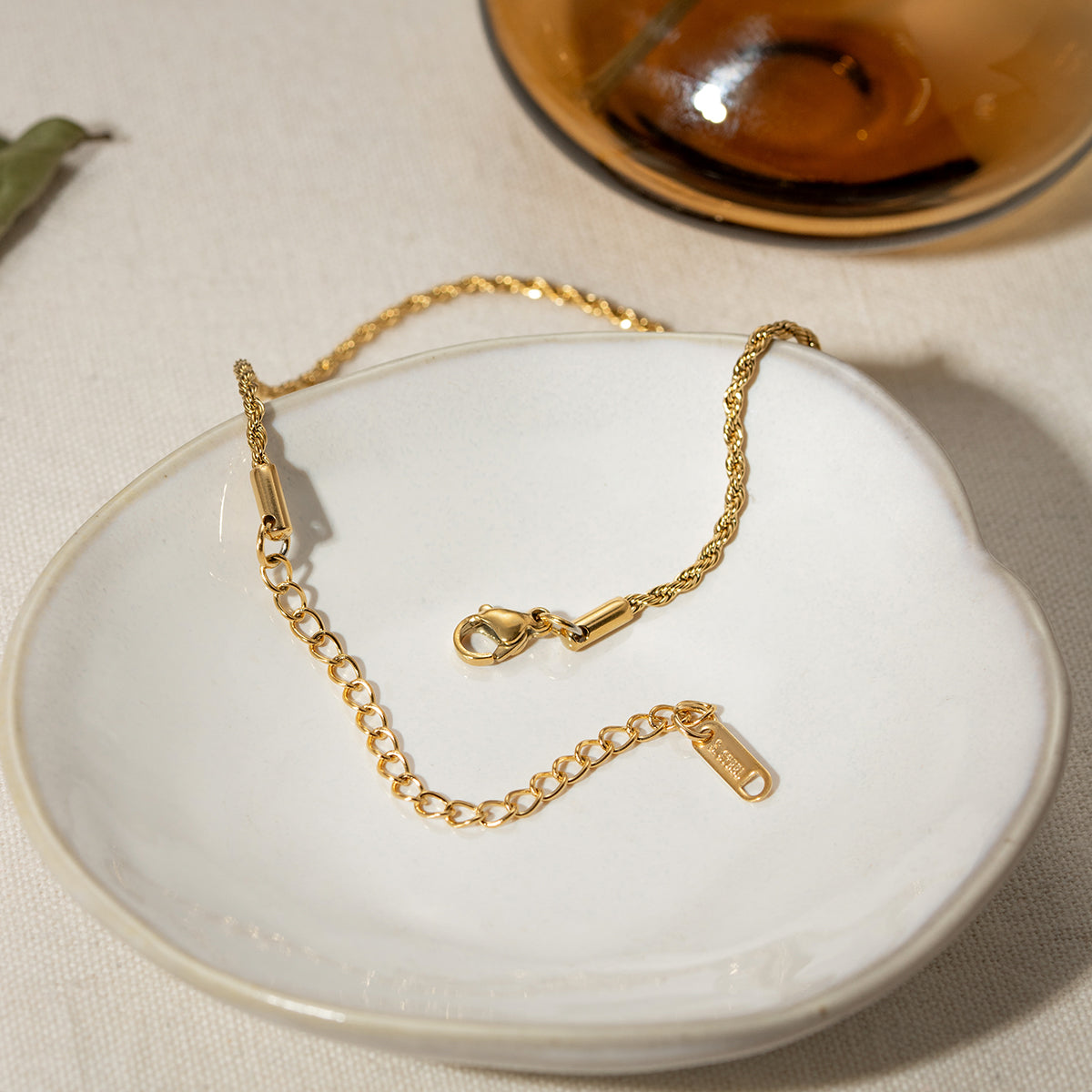 Twist Chain Anklet