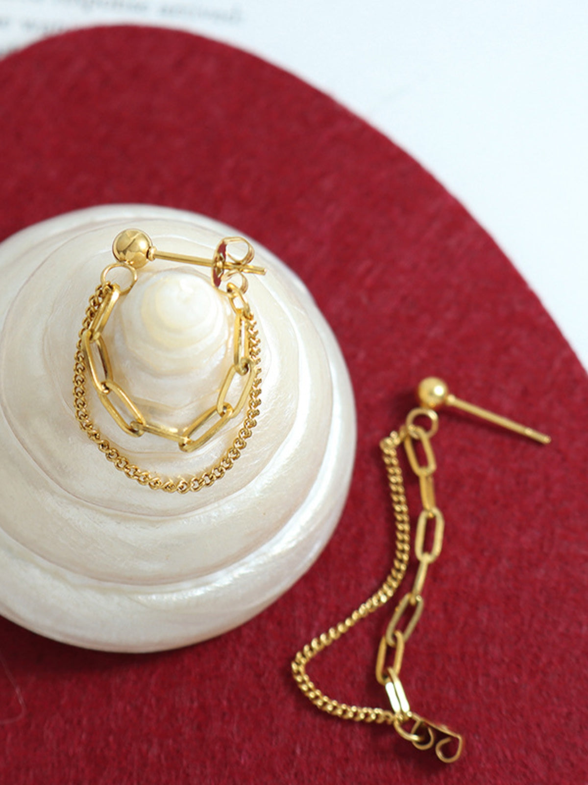 Double Chain Earrings
