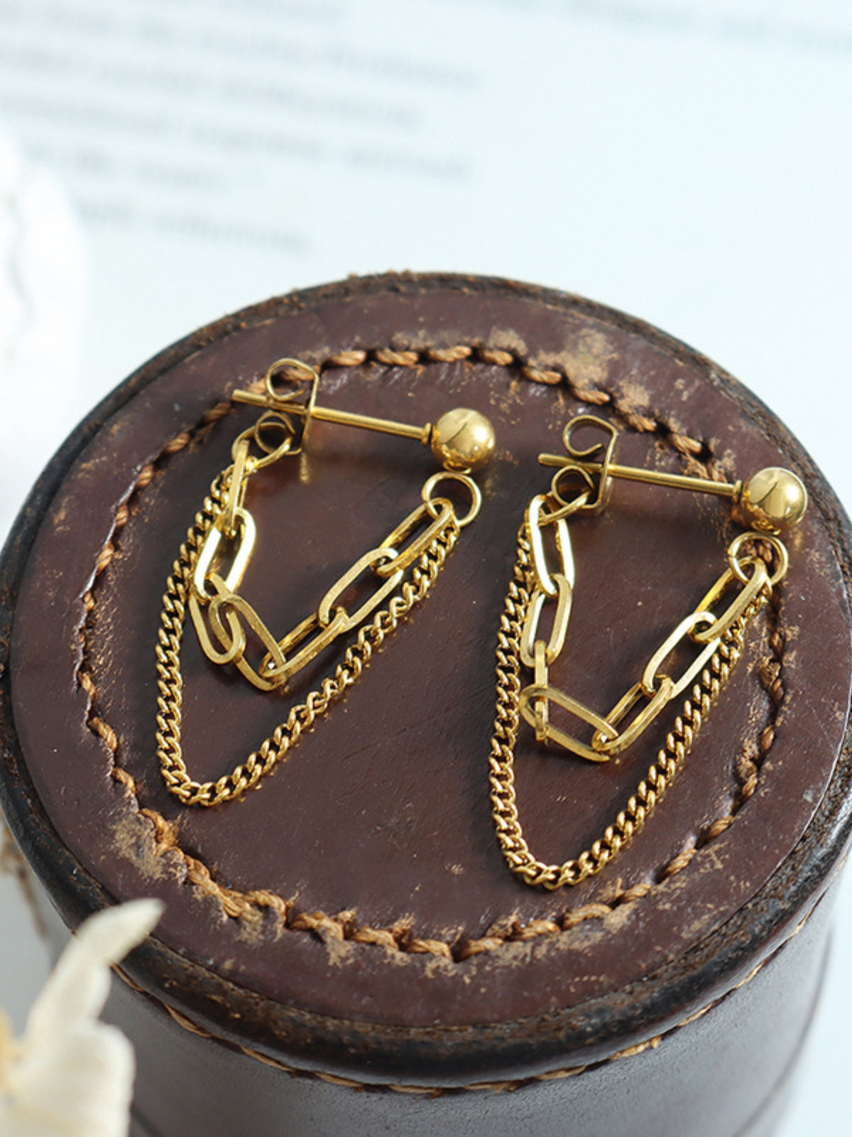 Double Chain Earrings